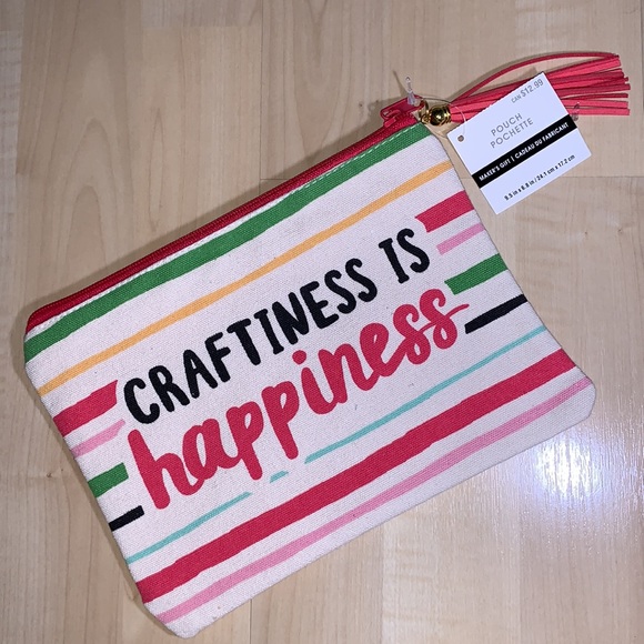 Crafty Person’s Zip Pouches - a set of 2. Crafter / Maker’s Gifts - Picture 2 of 9